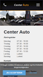 Mobile Screenshot of center-auto-kolding.dk